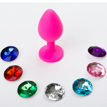 4sexdream Анальная пробка малая, розовая