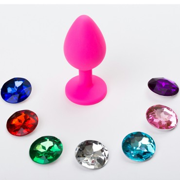 4sexdream Анальная пробка малая, розовая