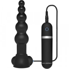 Doc Johnson Platinum Premium Silicone The Passion Vibrating Plug, черная