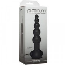 Doc Johnson Platinum Premium Silicone The Passion Vibrating Plug, черная