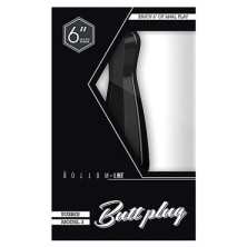 Shots Toys Bottom Line Buttplug Model 3, черная