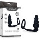 LoveToy Combo Master cockring plug, черный