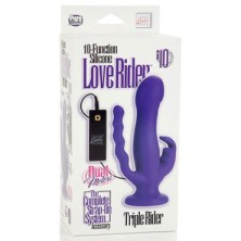 California Exotic Love Rider Triple Riders, фиолетовый