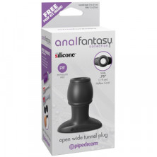 Pipedream Anal Fantasy Collection Open Wide Tunnel Plug, черная