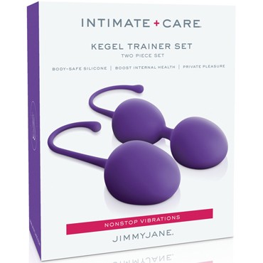 Jimmyjane Intimate Care Kegel Trainer Set, фиолетовый