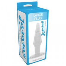 Toyz4lovers Jammy Jelly Anal Large Plug, прозрачная