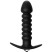 Lola Toys Twisted Anal Plug, черная