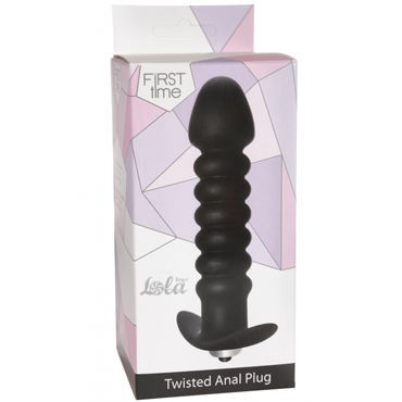 Lola Toys Twisted Anal Plug, черная