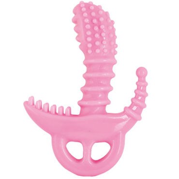Toyfa массажер, розовый