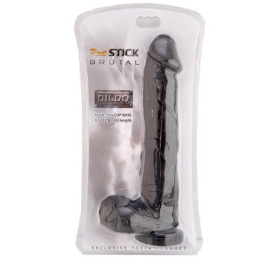 Toyfa фаллоимитатор, 22,8 см, черный