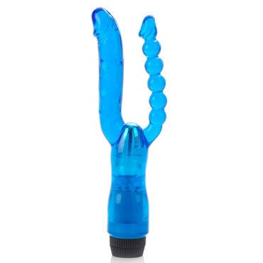 California Exotic Dual Penetrator, голубой