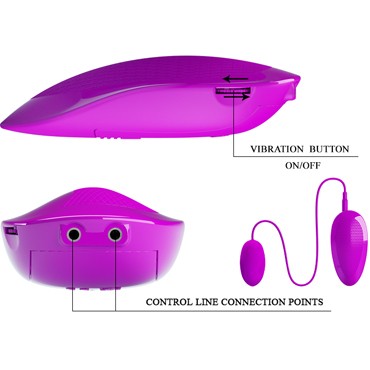 Baile Pretty Love Super Powerful Vibration, фиолетовое