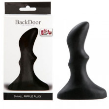 Lola Toys Back Door Small Ripple Plug, черная