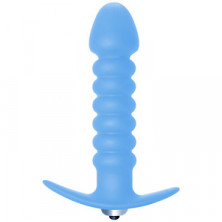 Lola Toys Twisted Anal Plug, синяя