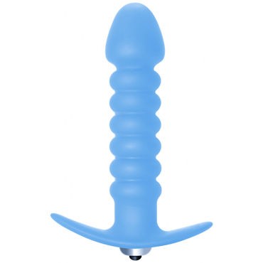 Lola Toys Twisted Anal Plug, синяя