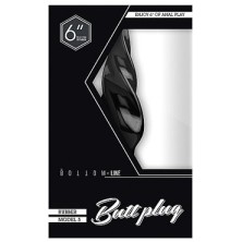 Shots Toys Bottom Line Buttplug Model 5, черная