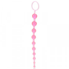 California Exotic X-10 Beads, розовая