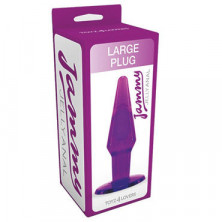 Toyz4lovers Jammy Jelly Anal Large Plug, фиолетовая