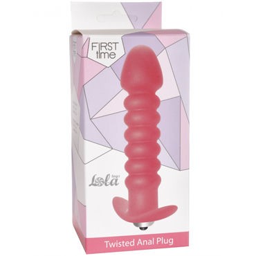 Lola Toys Twisted Anal Plug, розовая
