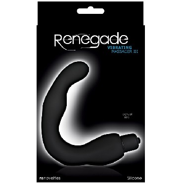 NS Novelties Renegade Vibrating Massager III, черный