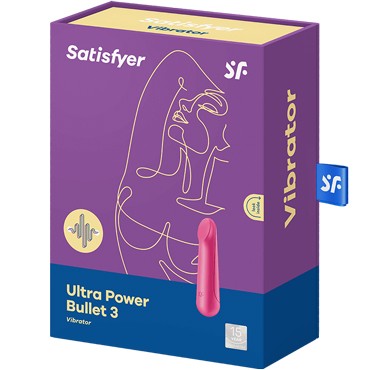 Satisfyer Ultra Power Bullet 3, розовый