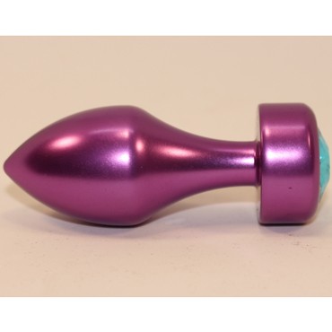 4sexdream Анальная пробка в форме пули, фиолетовая