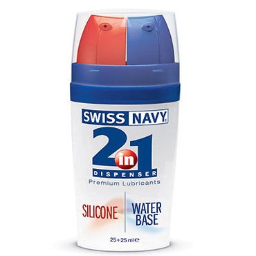 Swiss Navy 2 in 1 Dispenser, 2х25 мл