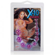 California Exotic X-10 Beads, фиолетовая