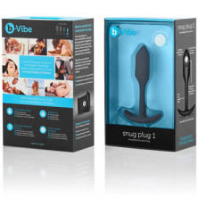 B-Vibe Snug Plug 1, черная