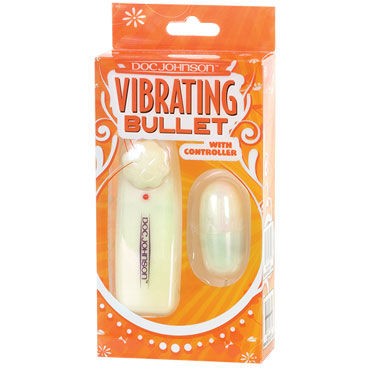 Doc Johnson Vibrating Bullet, белое