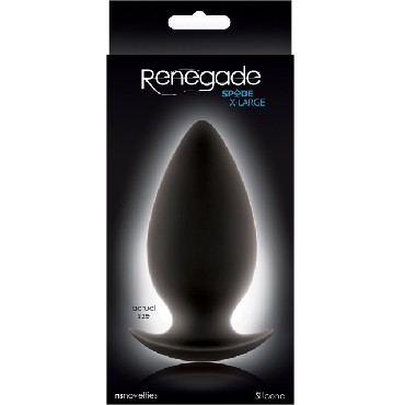 NS Novelties Renegade Spades X-Large, черная