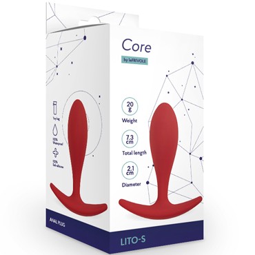 Le Frivole Core Lito S, бордовая