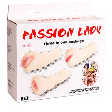Baile Passion Lady Three In One Package