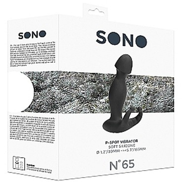 Shots Sono P-Spot Vibrator №65, черный