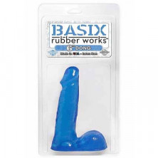 Pipedream Basix Rubber Works 15 см голубой