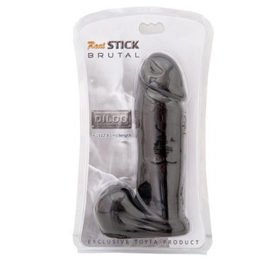 Toyfa фаллоимитатор, 22,8 см, черный