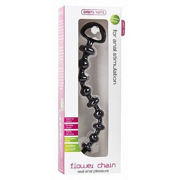 Shots Toys Flower Chain, черная