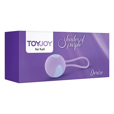 Toy Joy Desire Kegel Ball, фиолетовый