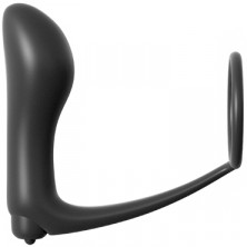 Pipedream Anal Fantasy Collection Ass-Gasm Cockring Vibrating Plug, черный