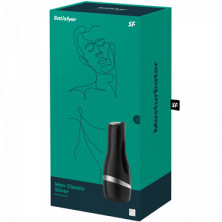 Satisfyer Men Classic, черно-серебристый