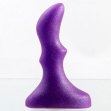 Lola Toys Back Door Small Ripple Plug, фиолетовая