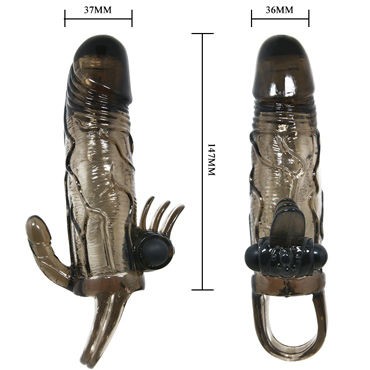 Baile Brave Man с анальным стимулятором, черная