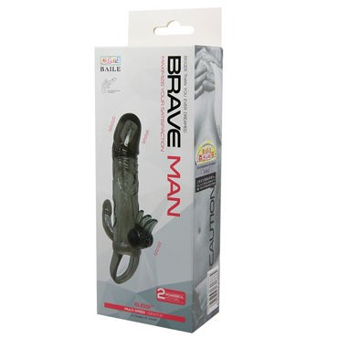 Baile Brave Man с анальным стимулятором, черная