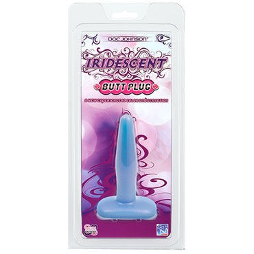 Doc Johnson Iridescent Small, голубая