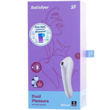 Satisfyer Dual Pleasure, белый