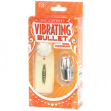 Doc Johnson Vibrating Bullet, серебристое