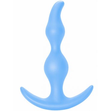 Lola Toys Bent Anal Plug, синяя
