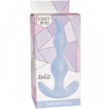 Lola Toys Bent Anal Plug, синяя