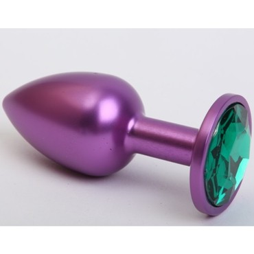 4sexdream Анальная пробка малая, фиолетовая