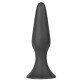 Shots Toys Silky Buttplug Medium, черная